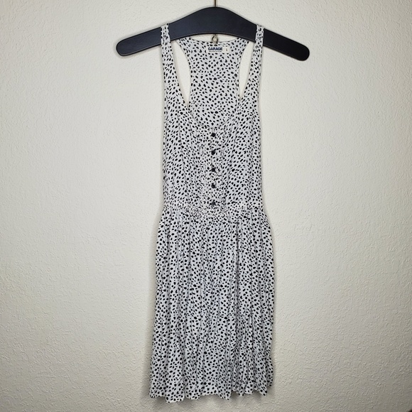 Garage Speckled A Line Racerback Mini Dress - Picture 1 of 7